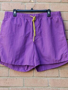Duluth Trading Grab 6" Pull-On Shorts Purple Women's Large